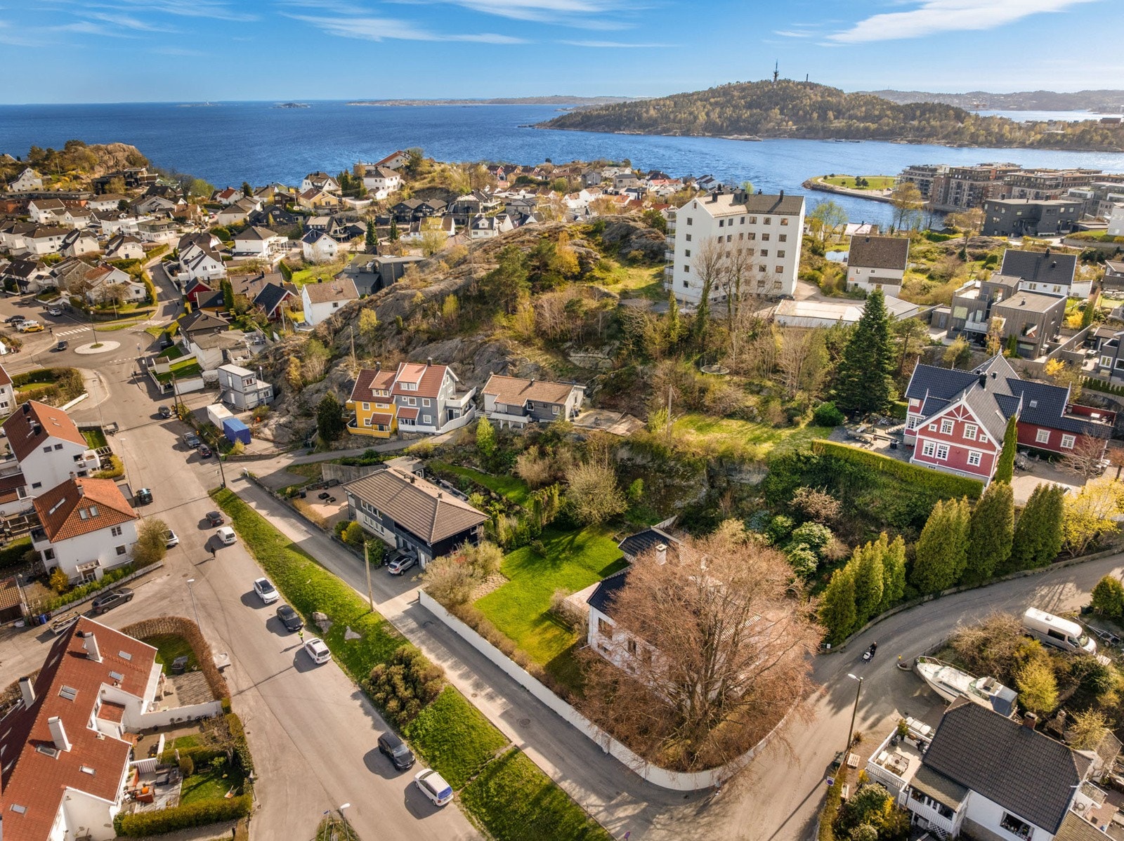 Dronefoto Galleribilde