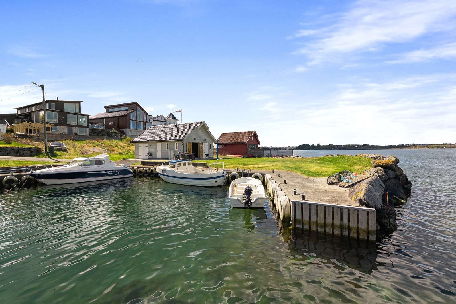 Båtplassen hvor den miste båten ligger følger også med Galleribilde