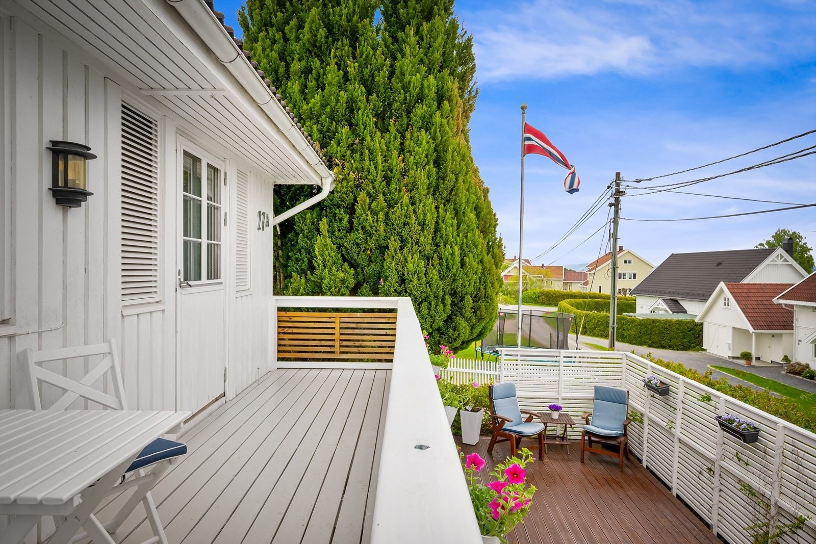 Utgang til frokostveranda fra hovedsoverommet. Galleribilde