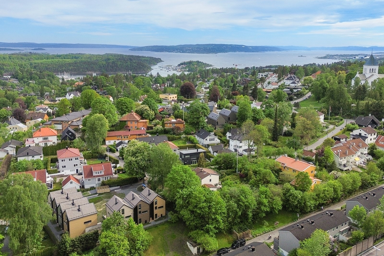 Splitter nytt rekkehus - ferdigstilt og innflyttingsklart på Ullern! Galleribilde
