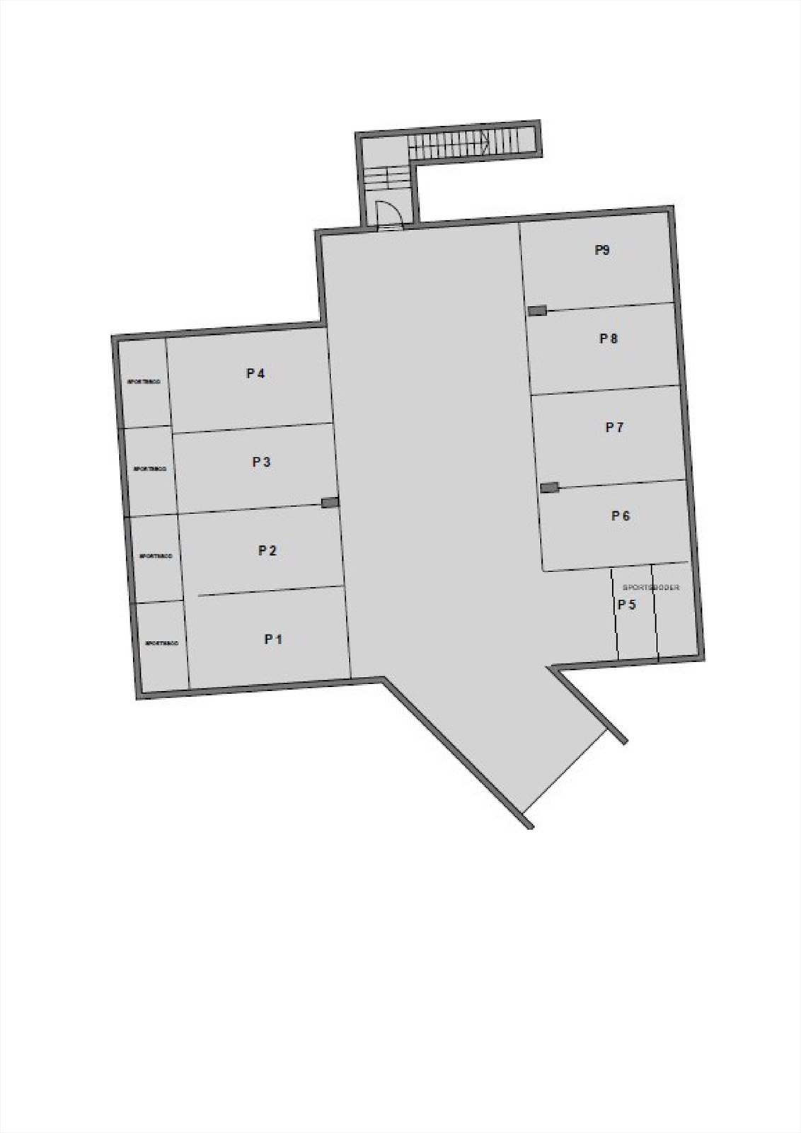 Garasjeplan Galleribilde