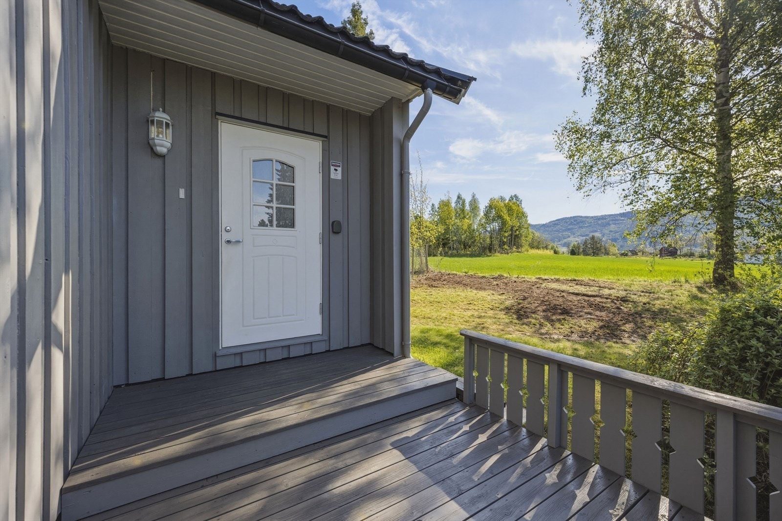 Hyggelig inngangsparti. Galleribilde