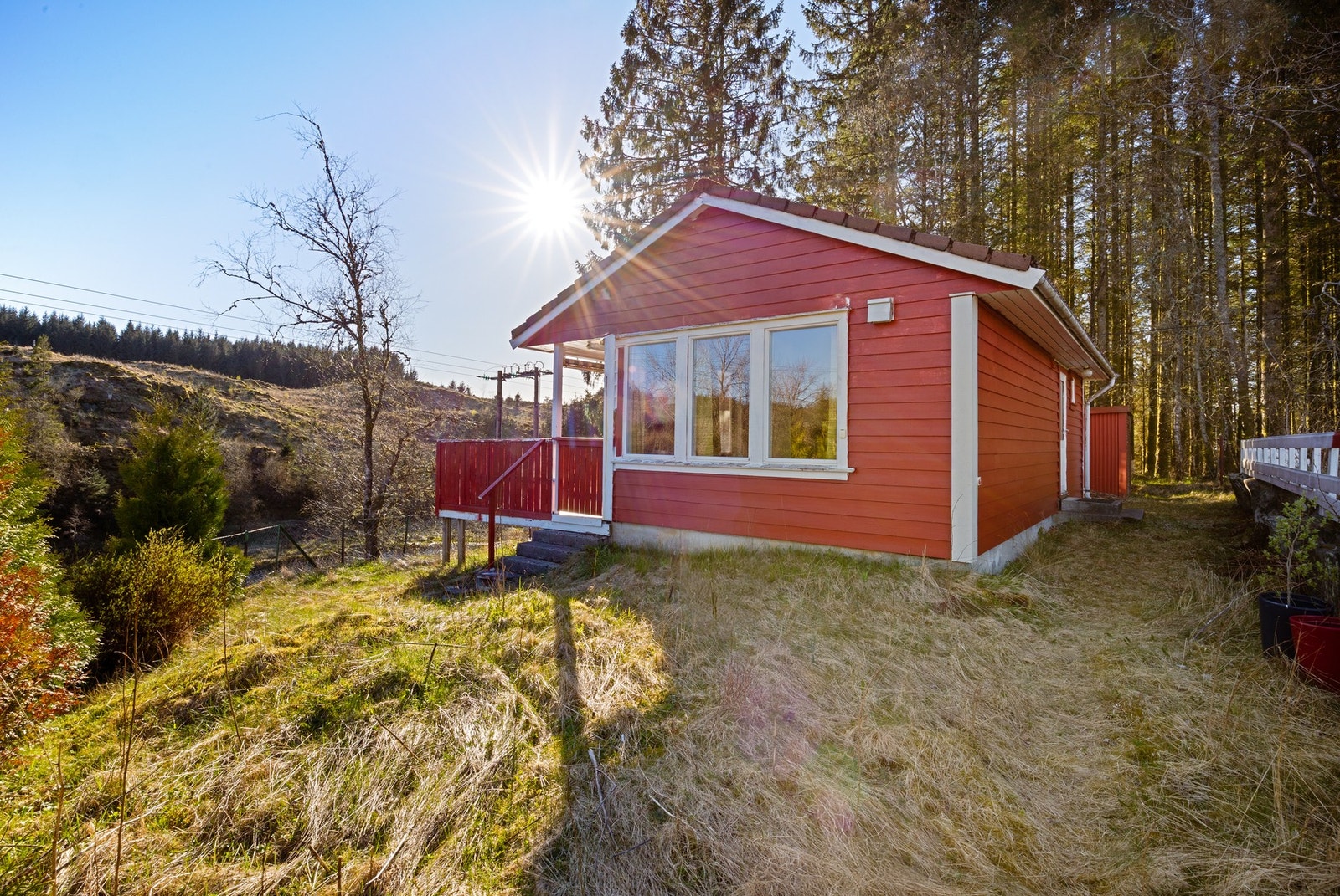Frittstående hytte klar til bruk! Galleribilde