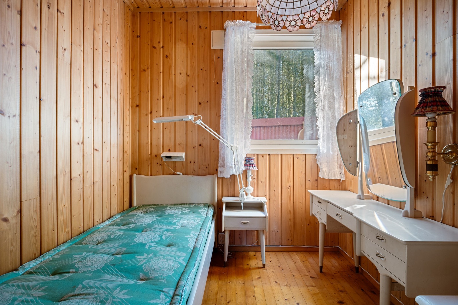 Hytten har to soverom Galleribilde