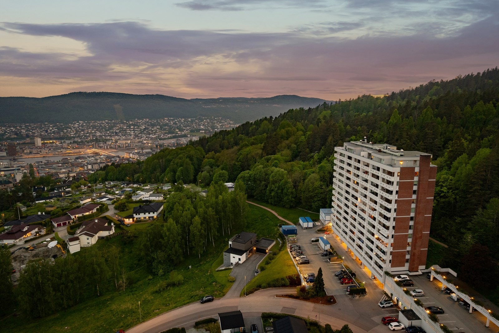 Kveldsstemning Galleribilde