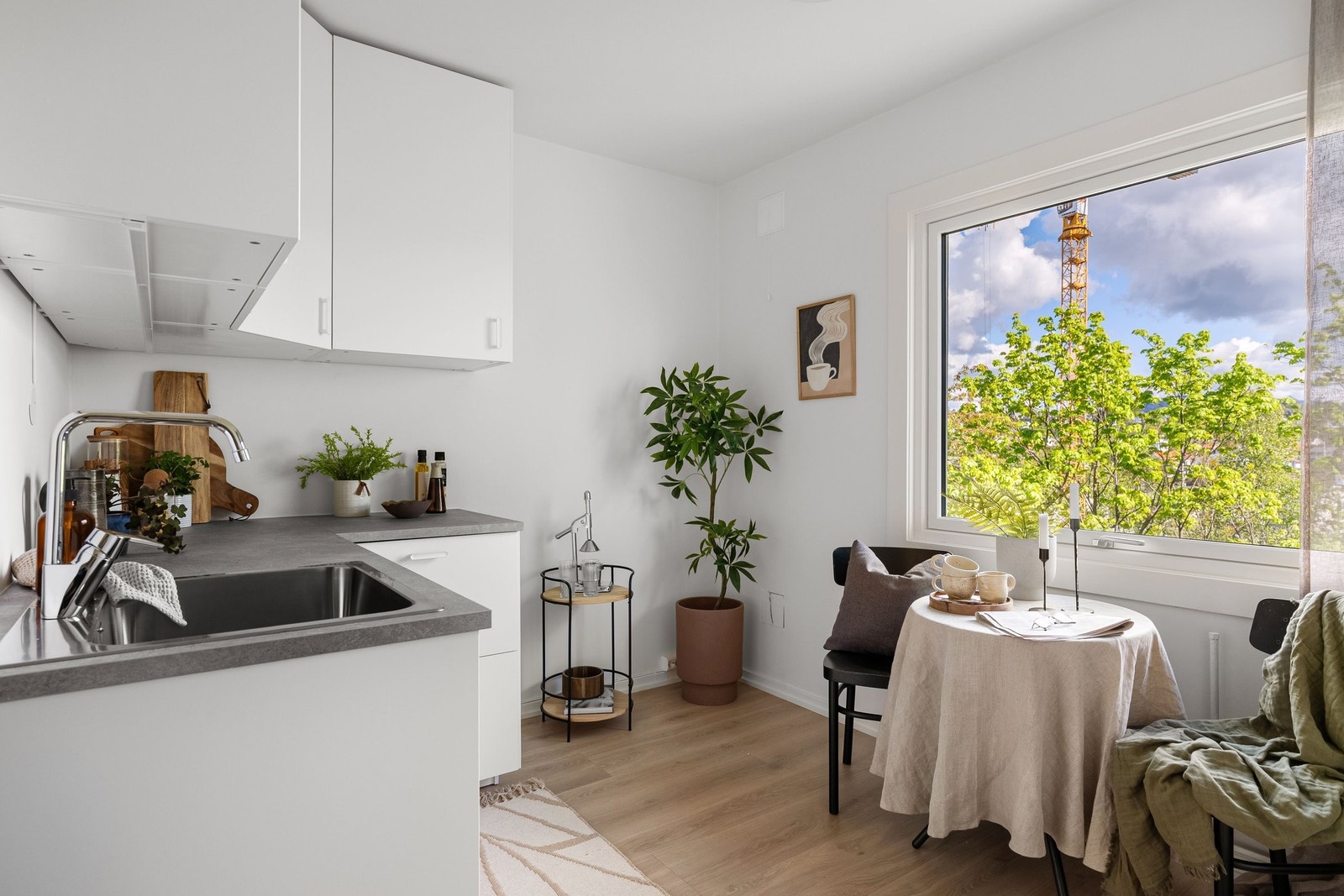 Muligheter for mer skapplass, og hvitevarer Galleribilde