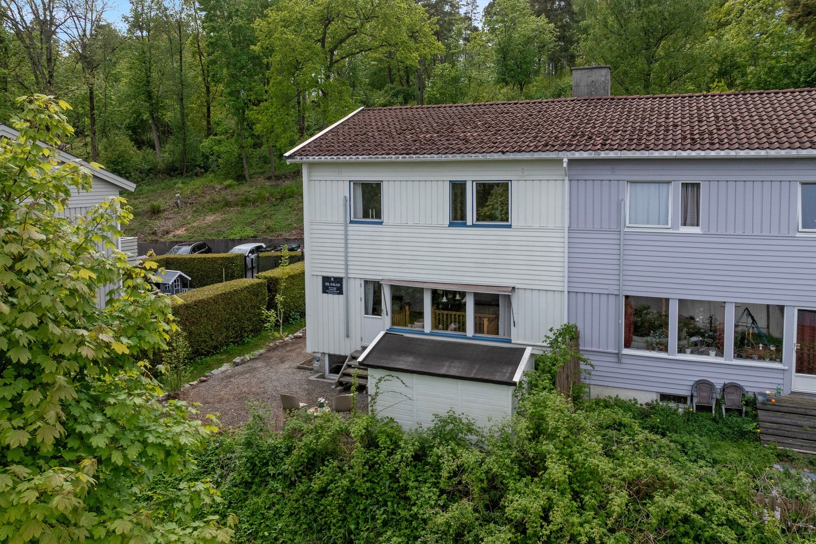 Rekkehuset ligger fint til i et etablert og rolig boligområde i Tønsberg. Galleribilde