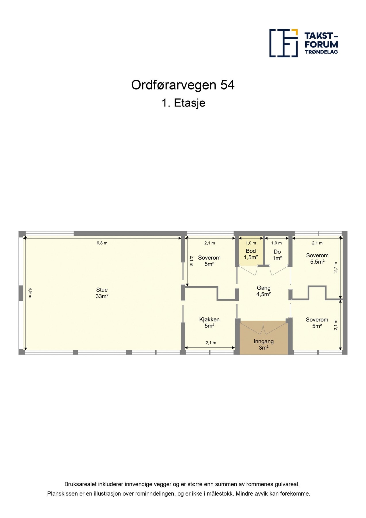 Planskisse. Galleribilde
