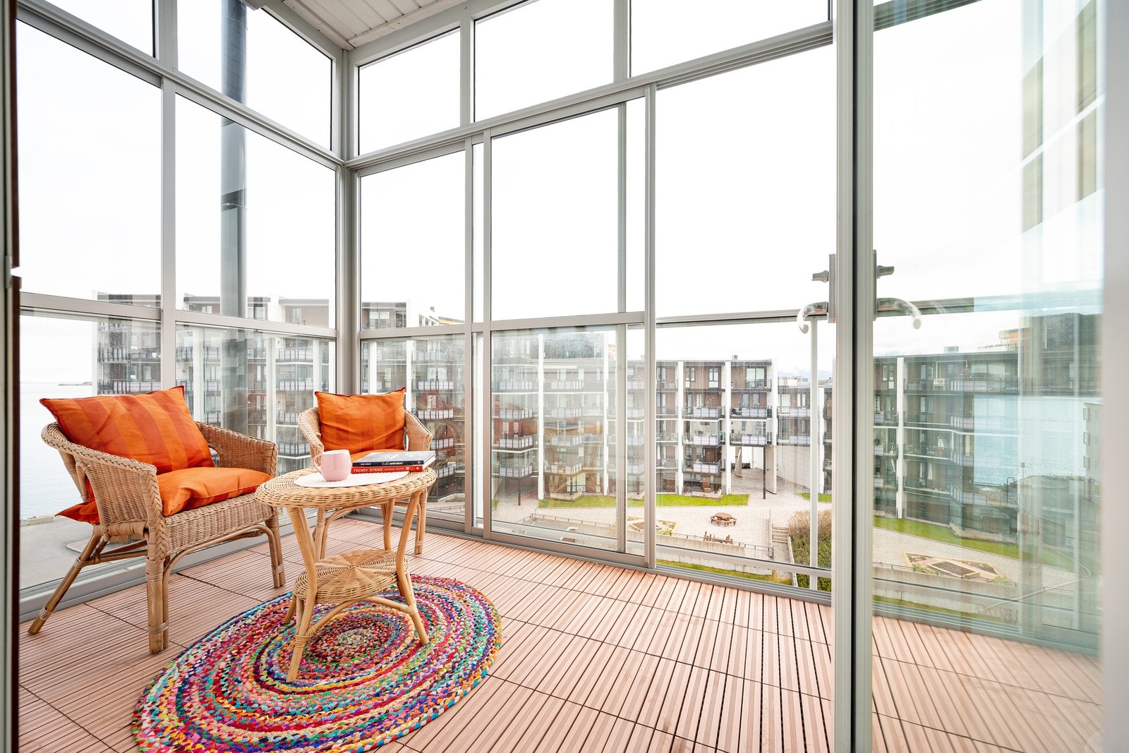 Fin plass å nyte morgenkaffen Galleribilde
