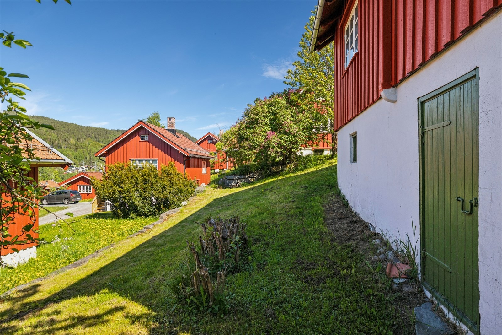 Kjelleren har adkomst fra utsiden. Galleribilde