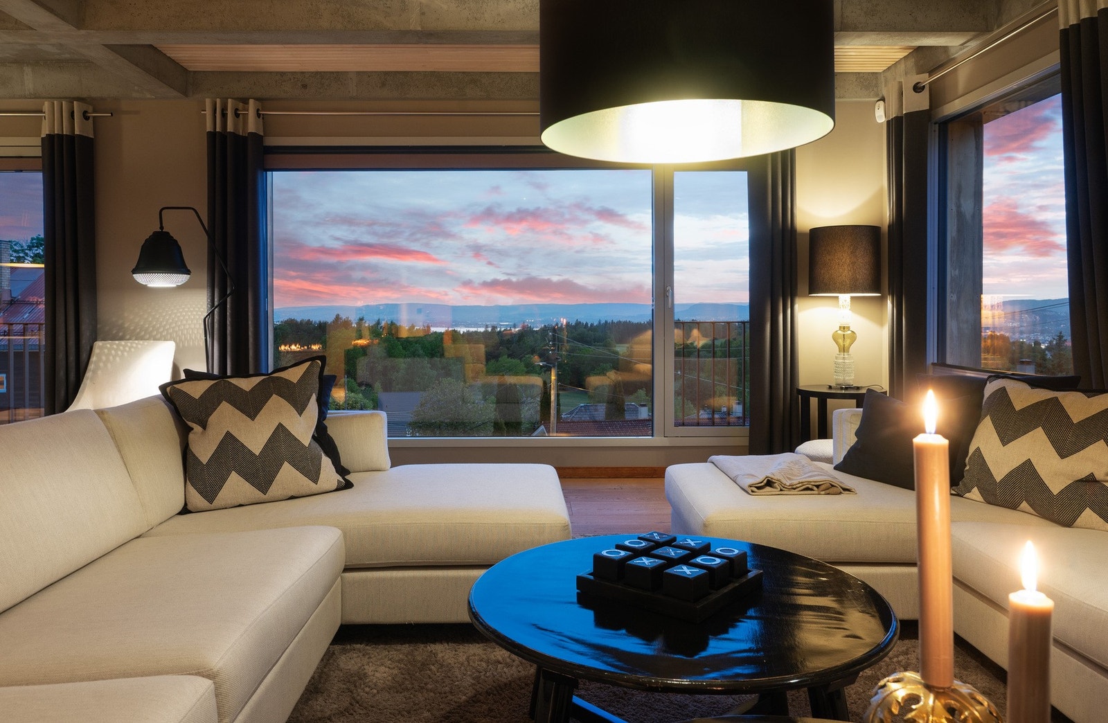 Fantastiske solnedganger fra din egen sofa! Galleribilde