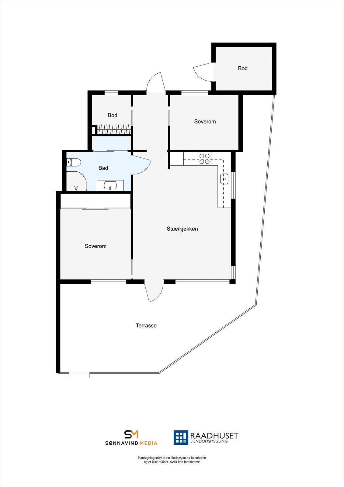 2D Plantegning Galleribilde