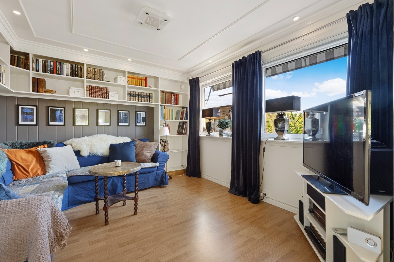 TV stue Galleribilde
