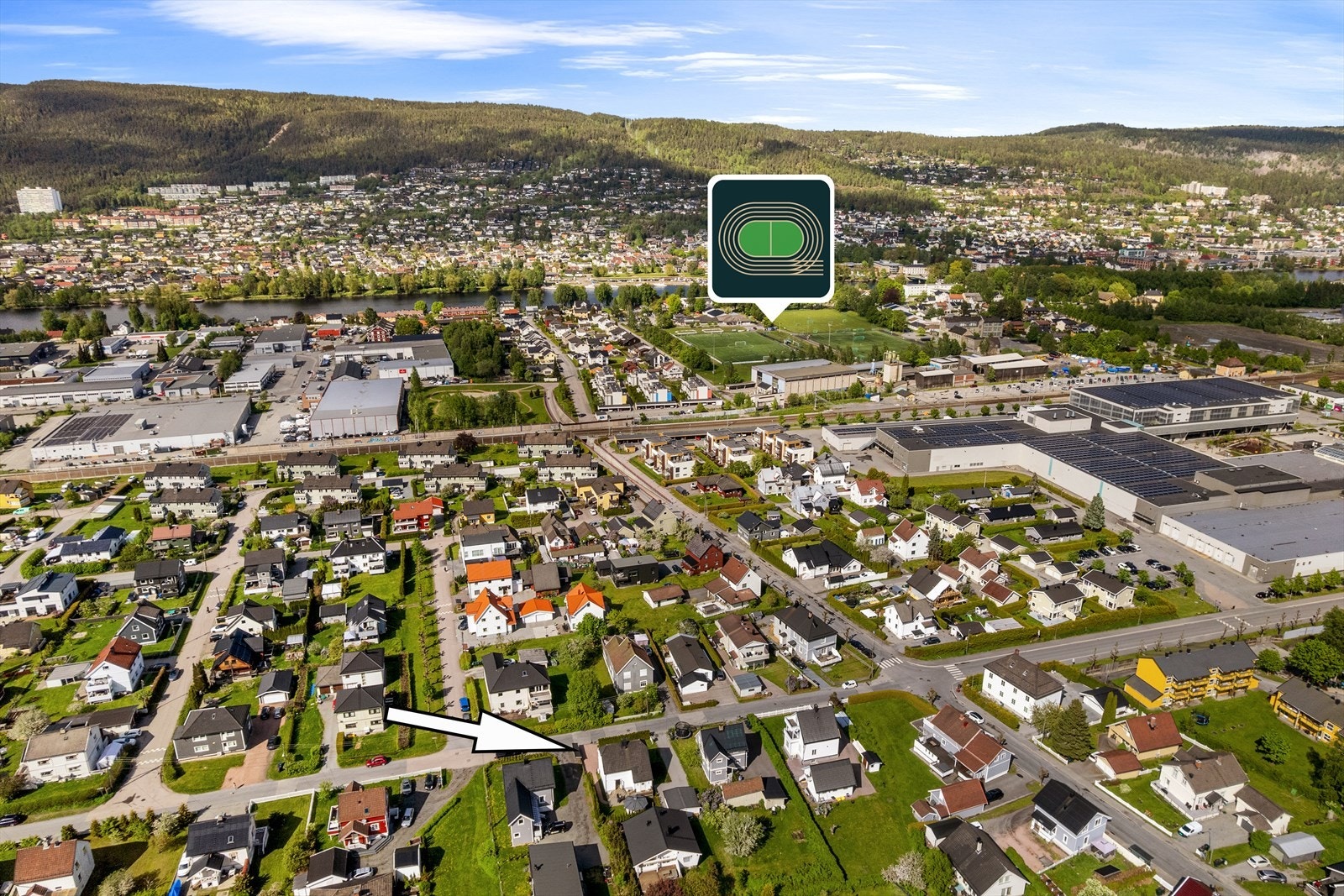 Det er rikt med tur- og rekreasjonsområder i nærheten Galleribilde
