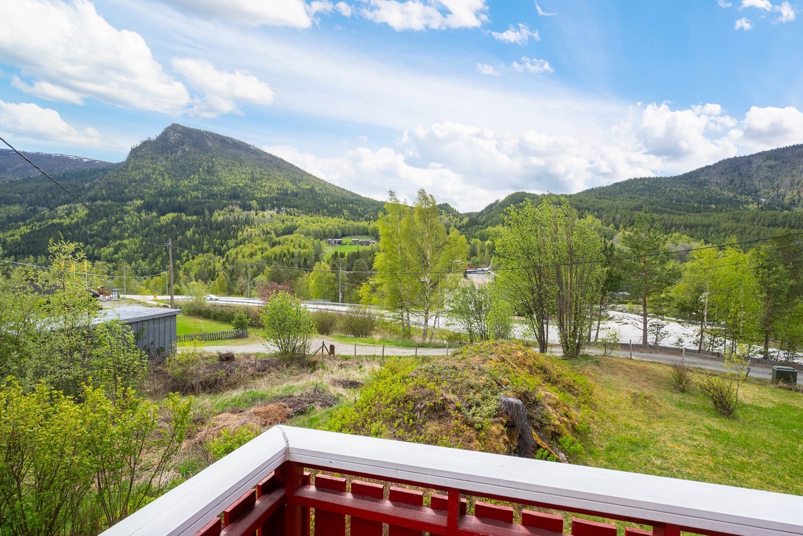 Det er fin utsikt mot nærområdet. Galleribilde