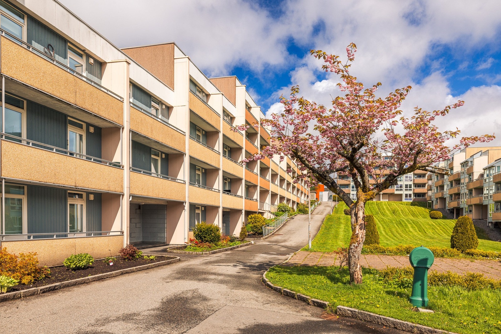 Dette er et populært og sentralt boområde med kort vei til både dagligvare, Oasen senter, kollektivtransport mm. Galleribilde