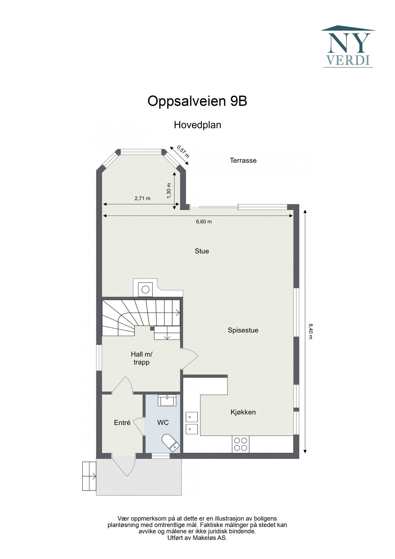 Plantegning - Første etasje Galleribilde