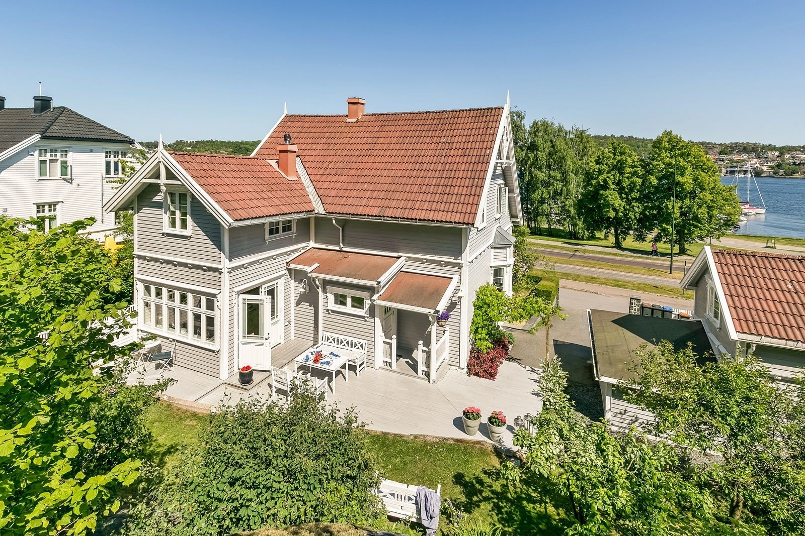 Fasade fra vest Galleribilde
