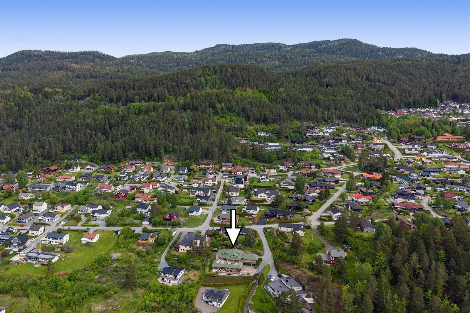 Her har du enkel tilknytning til flotte tur- og rekreasjonsområder Galleribilde