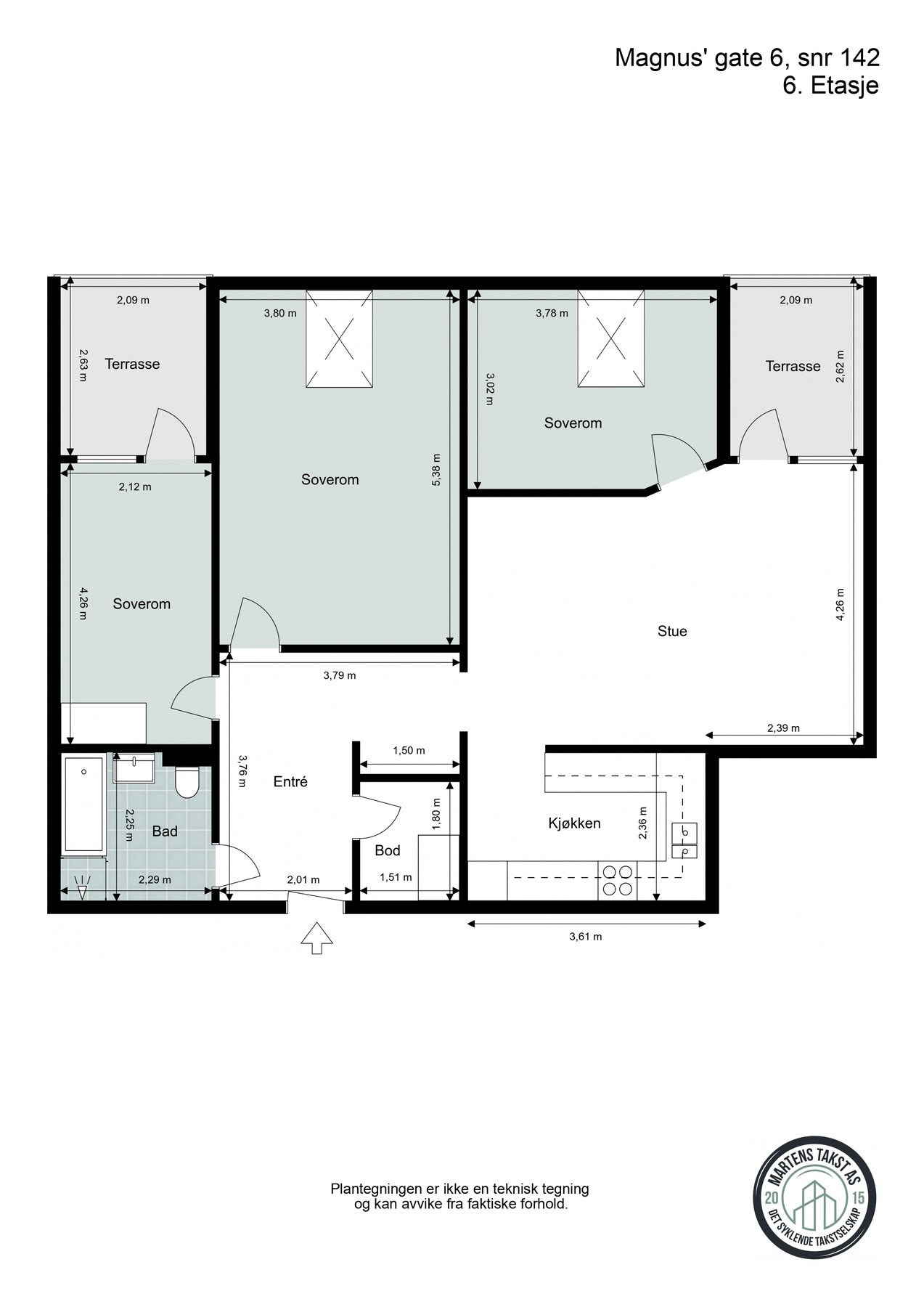 Plantegning - Velkommen inn. Galleribilde