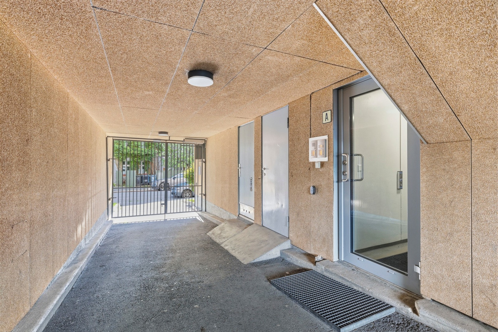 Inngangsparti Galleribilde