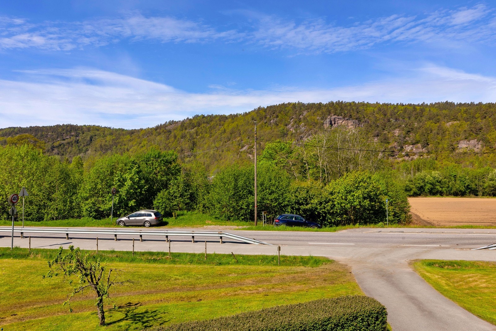 Utsikt fra veranda. Galleribilde