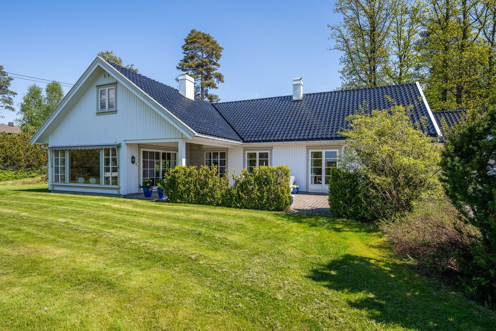 Fasaden har et klassisk uttrykk. Galleribilde