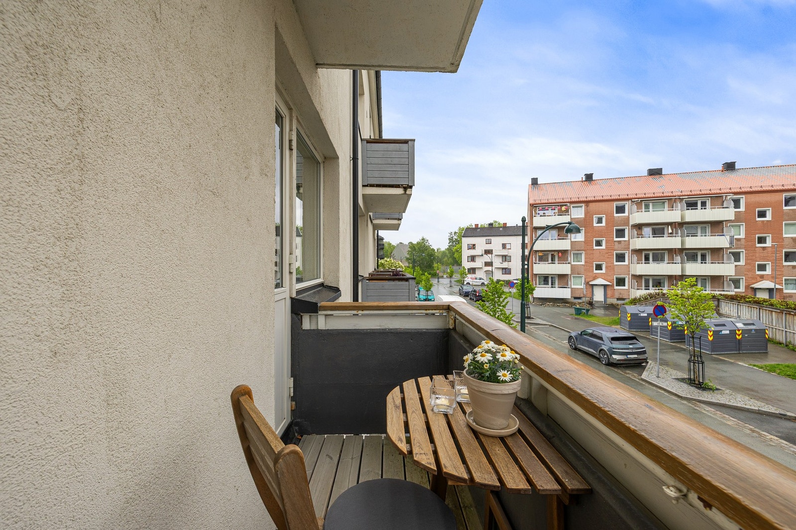Her kan du nyte morgenkaffen. Galleribilde