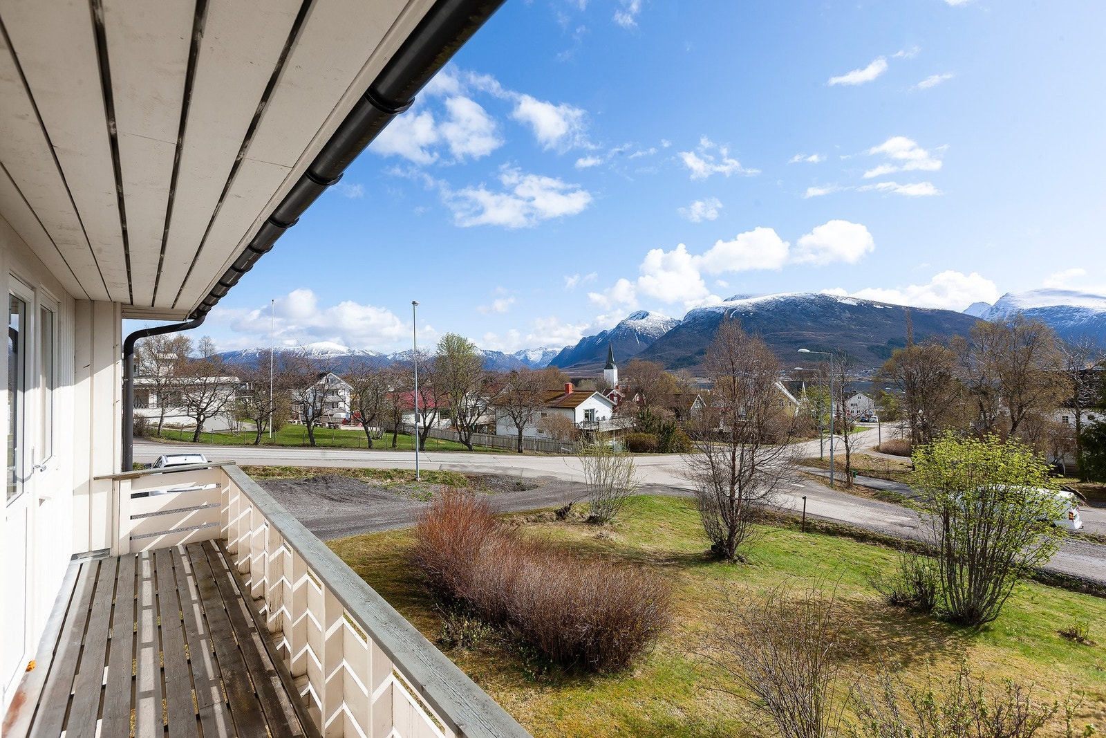 Balkong med utgang fra hovedsoverom Galleribilde