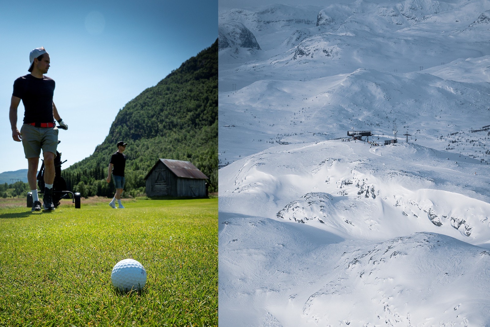 I Hemsedal har du tilgang til to golfbaner. Galleribilde
