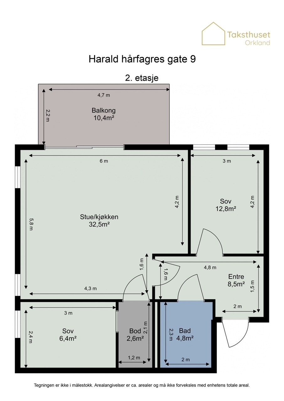Planskisse. Galleribilde