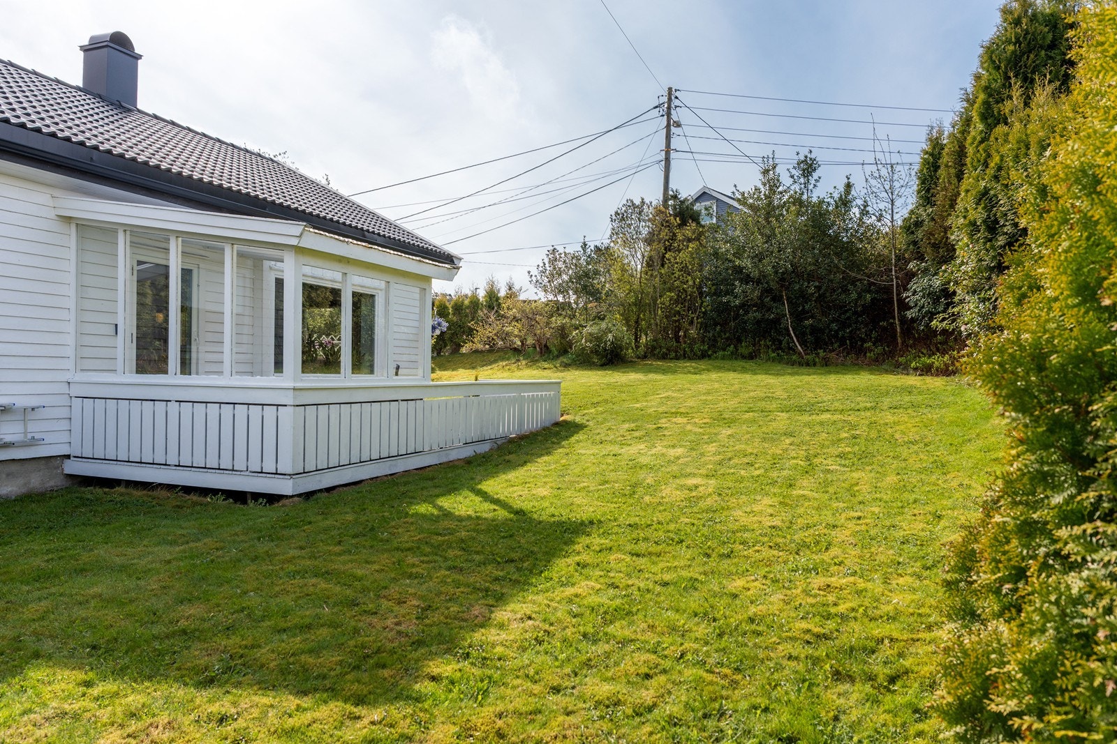 Utsnitt hage Galleribilde