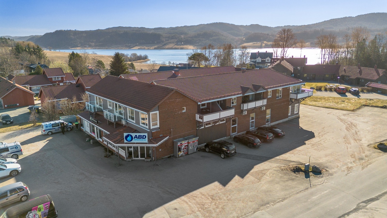 Dronefoto Galleribilde