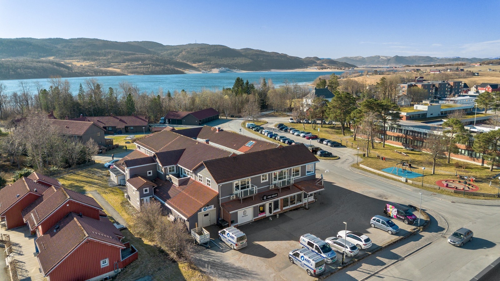 Dronefoto Galleribilde