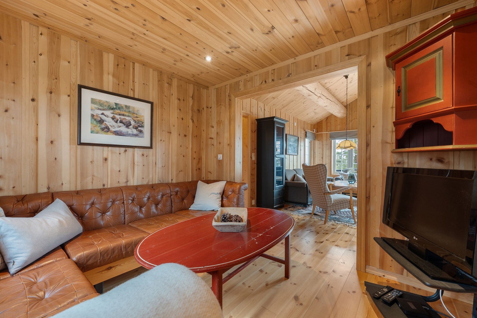 TV-stue Galleribilde
