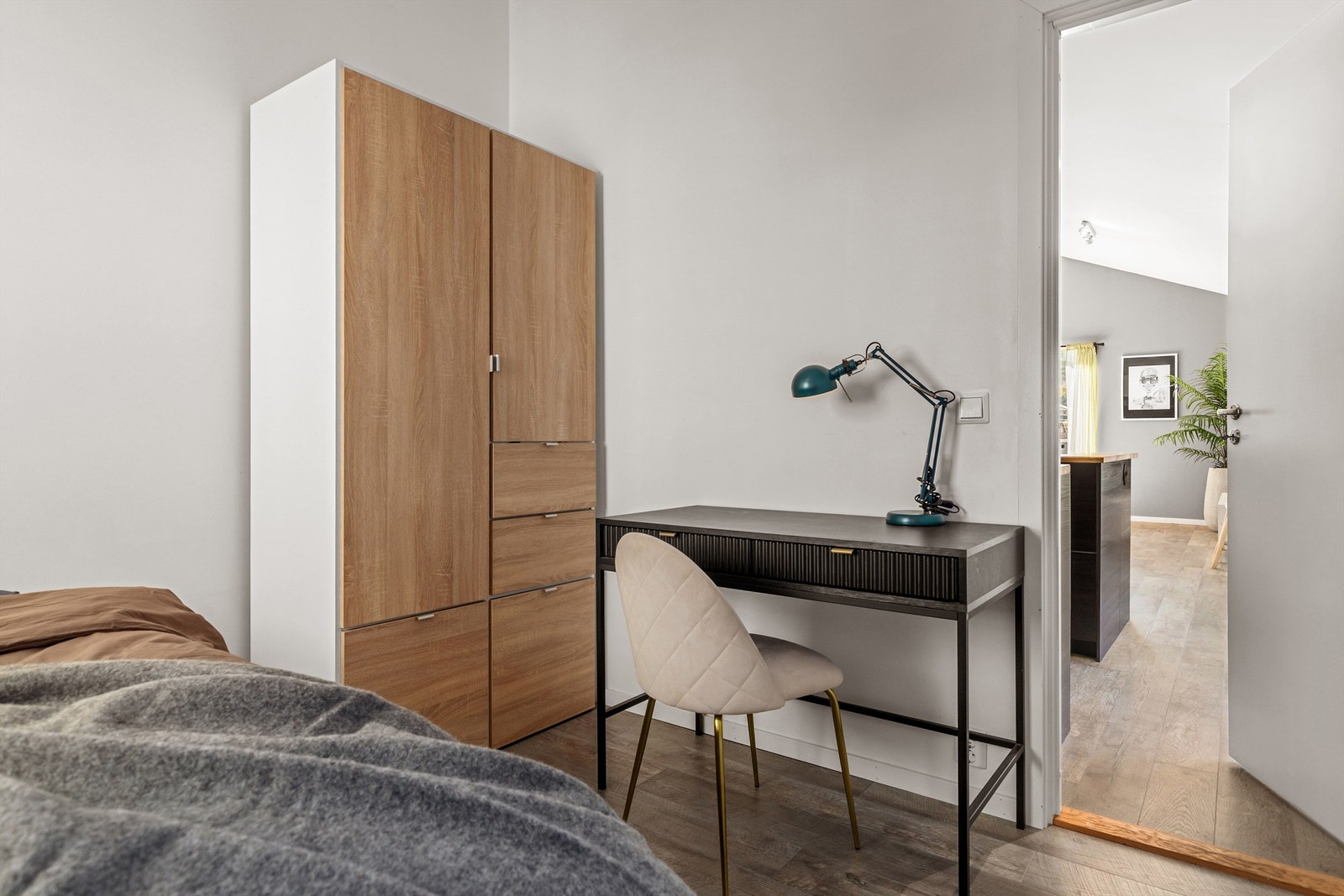 Soverommet egner seg godt som barnerom, gjesterom eller kontor. Galleribilde