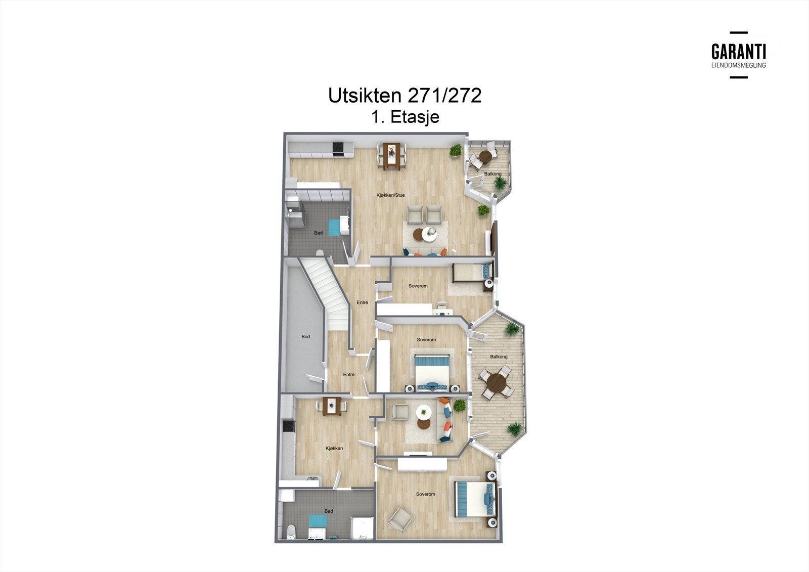 Utsikten 271272 - 3D Galleribilde