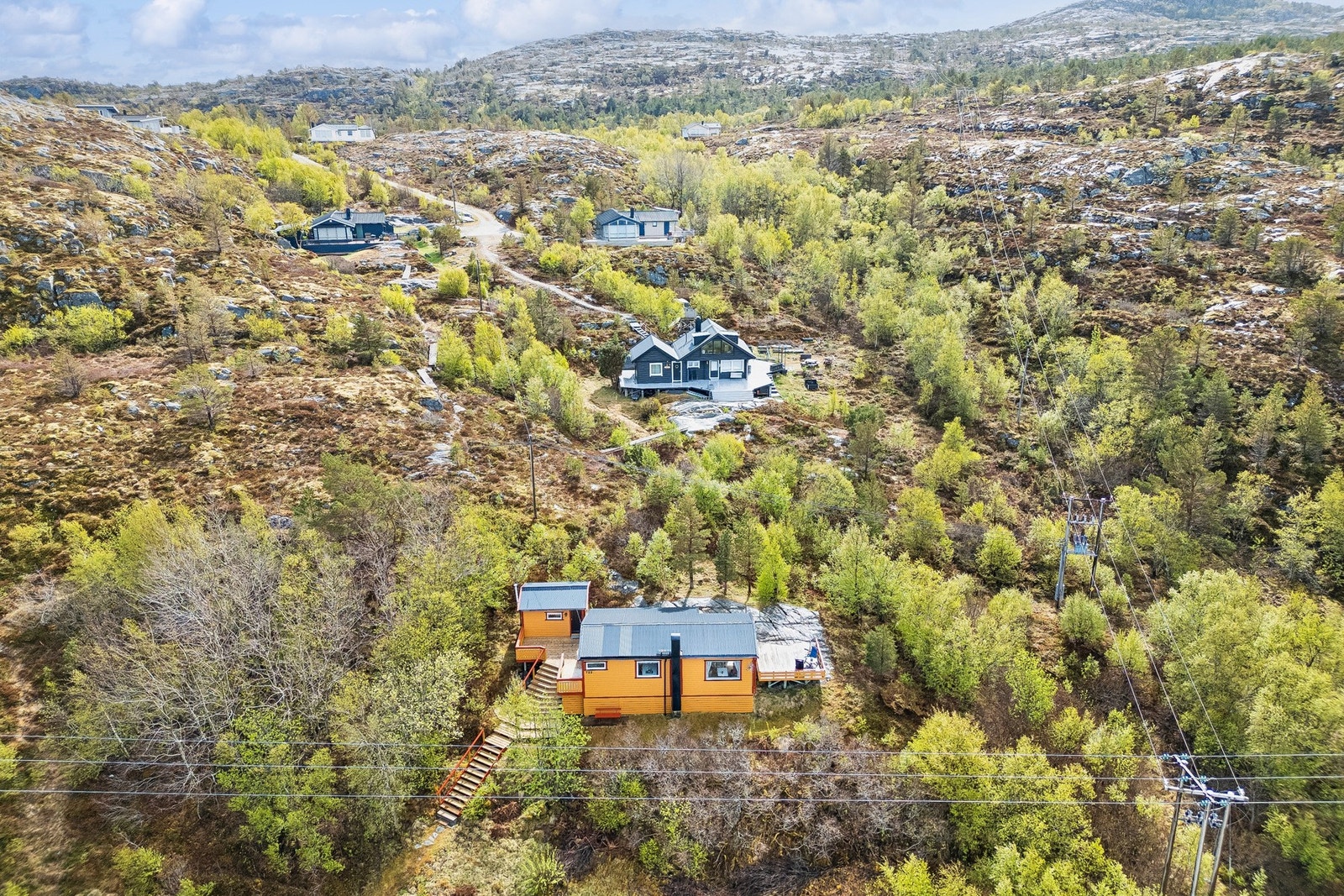 Dronefoto Galleribilde
