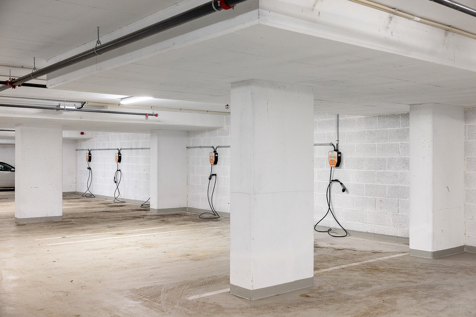 Mulighet for leie av parkeringsplass i garasjeanlegg. Galleribilde