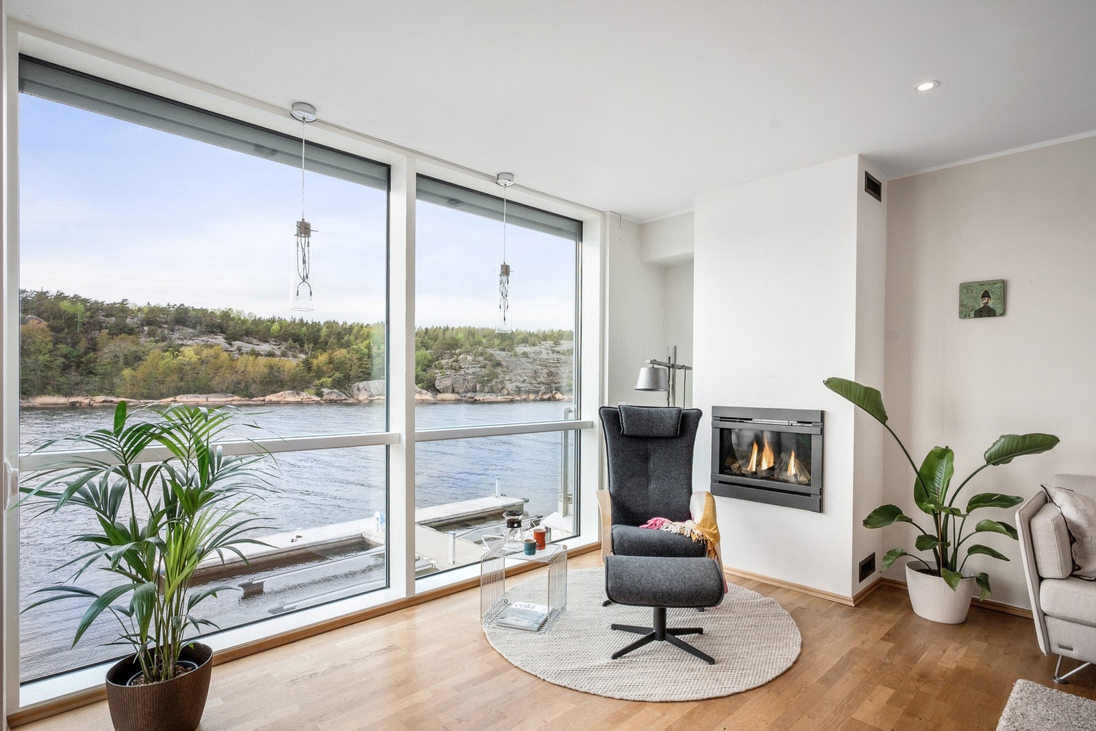 Vannbåren gulvvarme bidrar til lun og behagelig komfort i boligen. Galleribilde