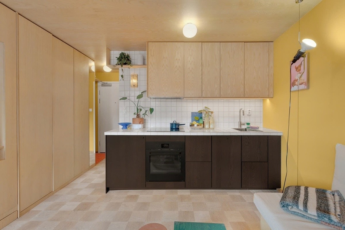 Kjøkken (inkl. kjøleskap, platetopp, stekeovn og oppvaskmaskin) Galleribilde