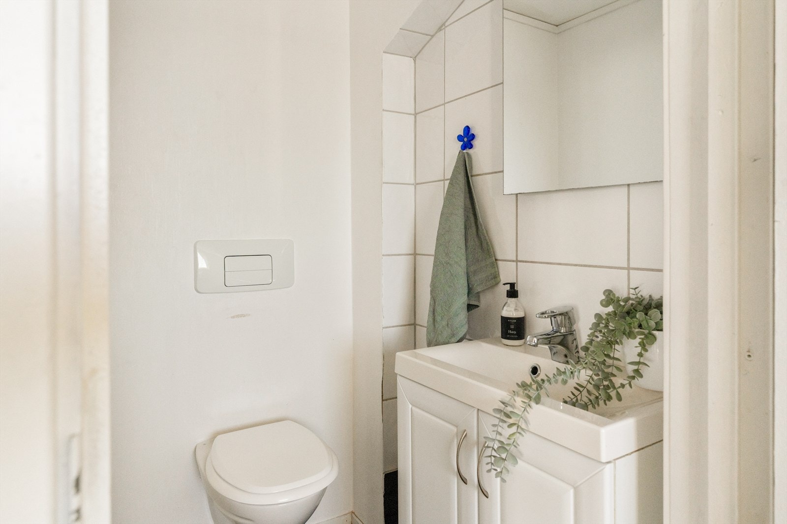 WC-rom ved inngangspartiet. Galleribilde