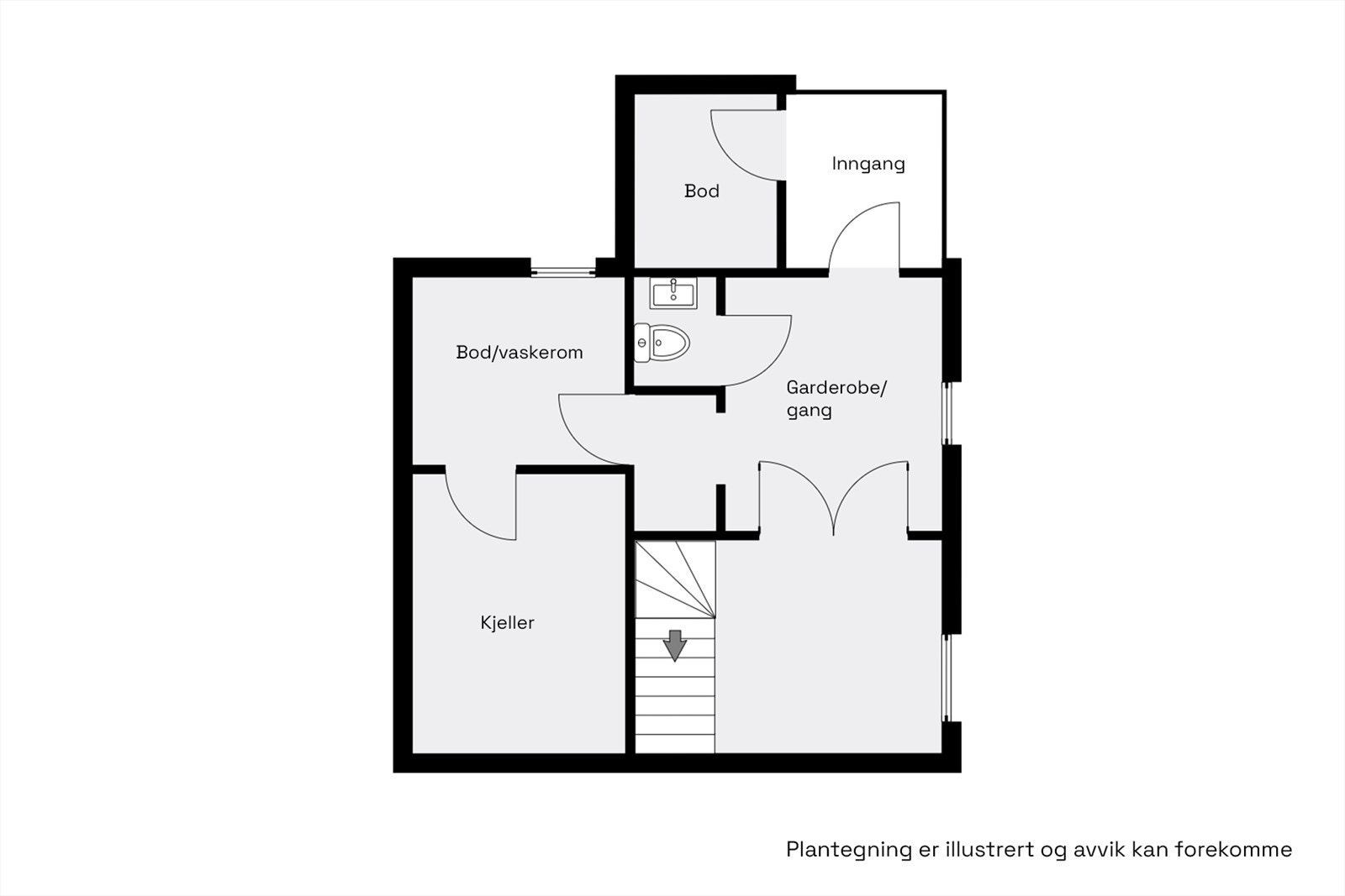 Planskisse | Første etasje Galleribilde