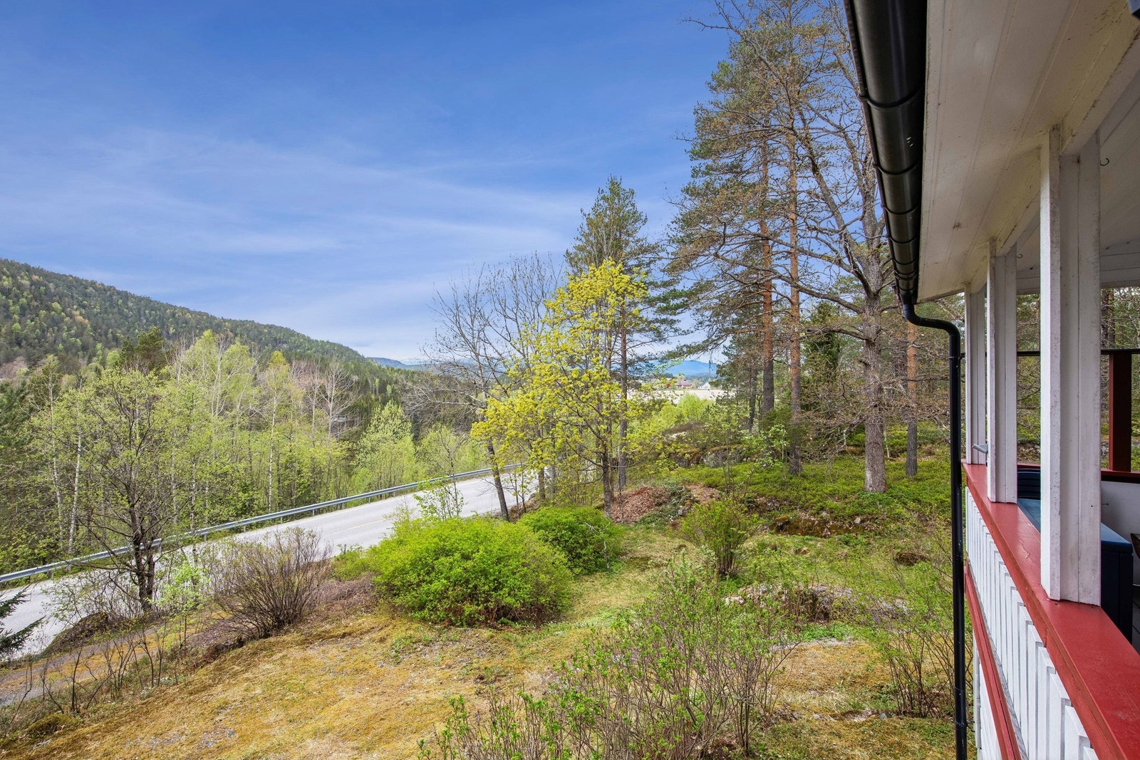 Utsikt fra verandaen Galleribilde