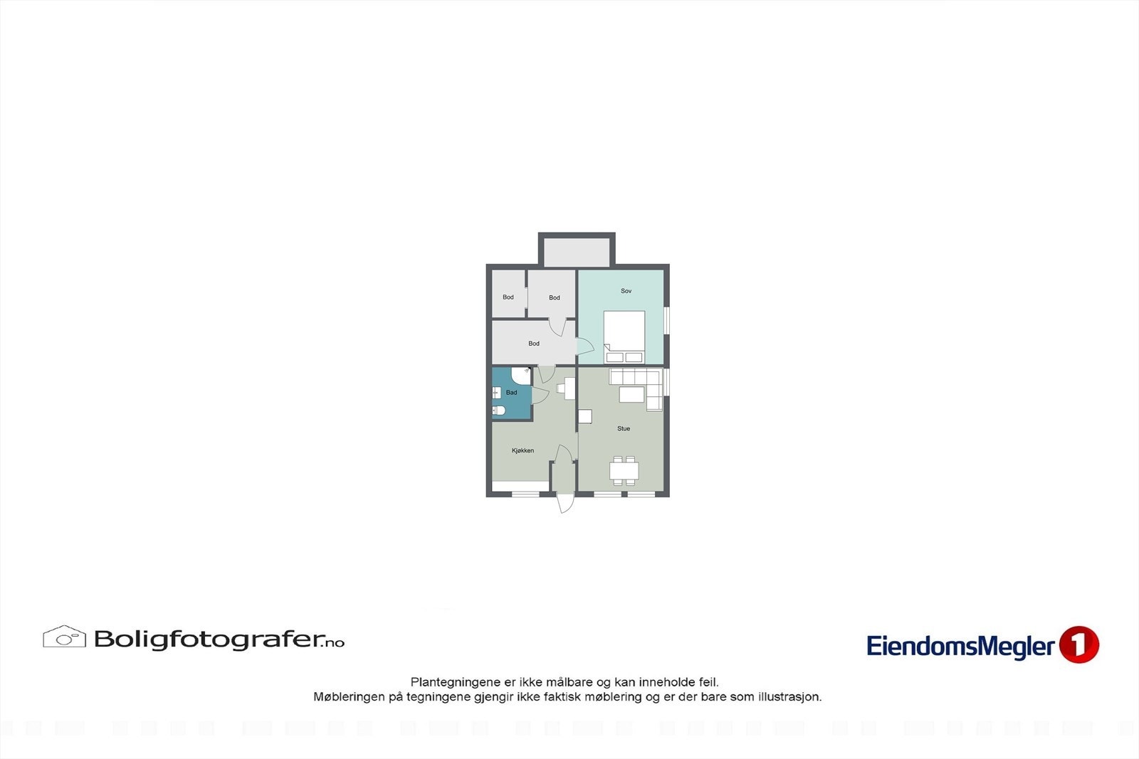 Plantegning underetasje Galleribilde