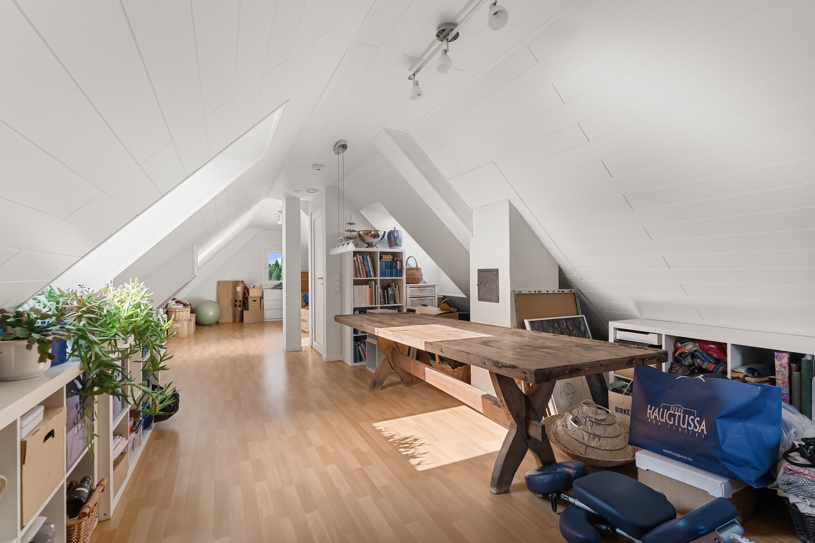 Fleksible areal på loftet. Galleribilde