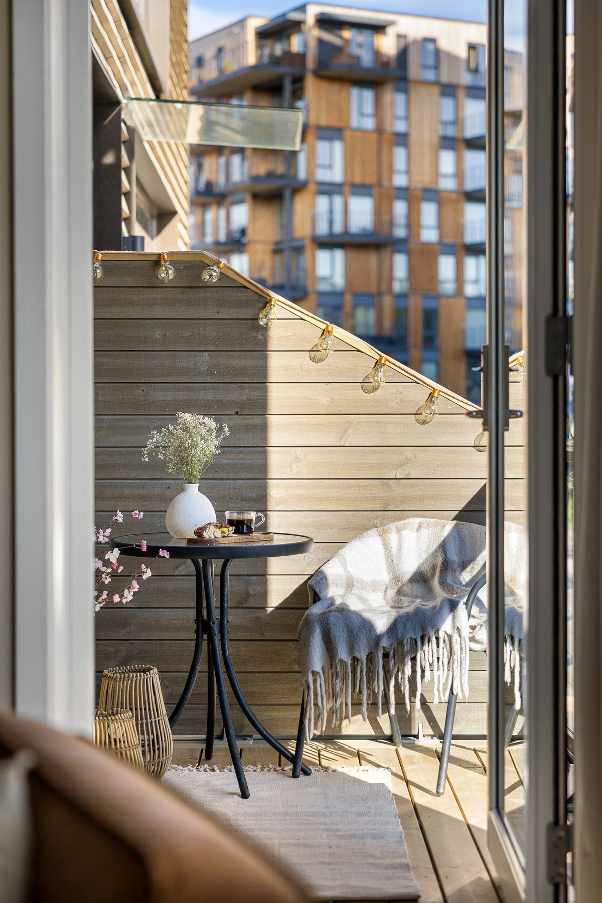 Fra stuen har du direkte utgang til balkongen. Galleribilde