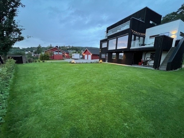 Rolig midt i byen. Galleribilde