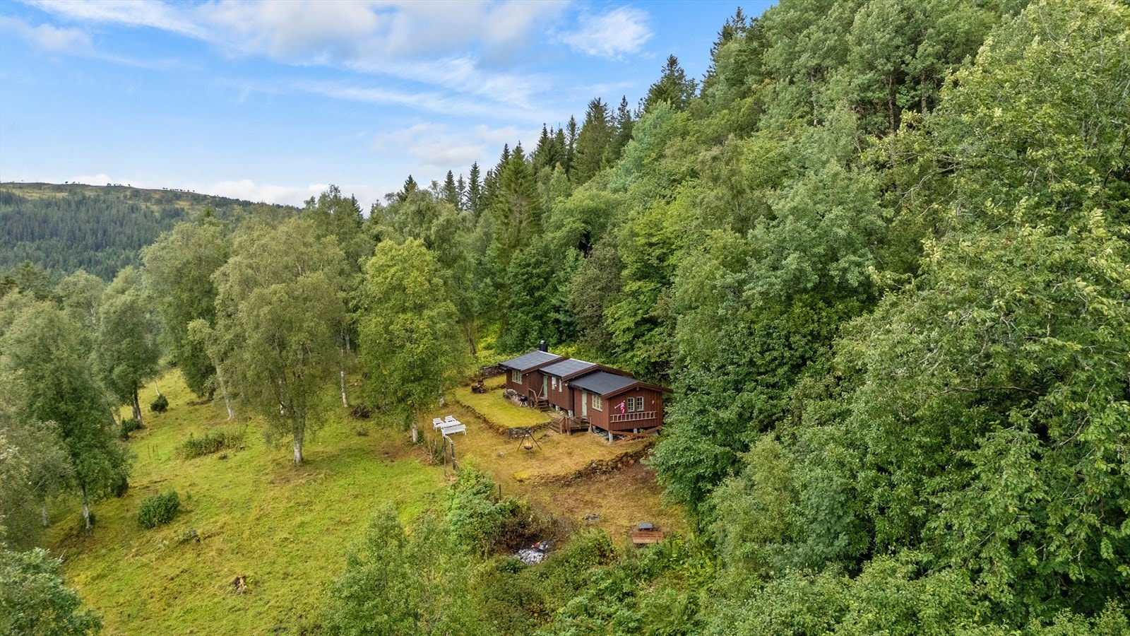 Velkommen til denne tradisjonelle og flotte fritidseiendommen i Meåsvegen 99! Galleribilde