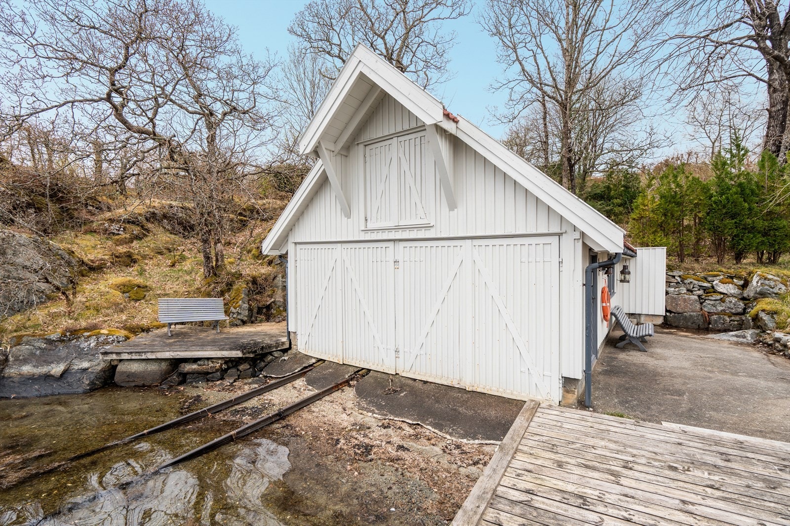 Naustet er oppført i 1993. Galleribilde